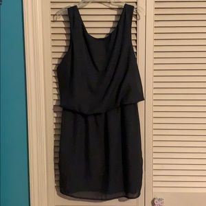 Grey sparkle mini dress